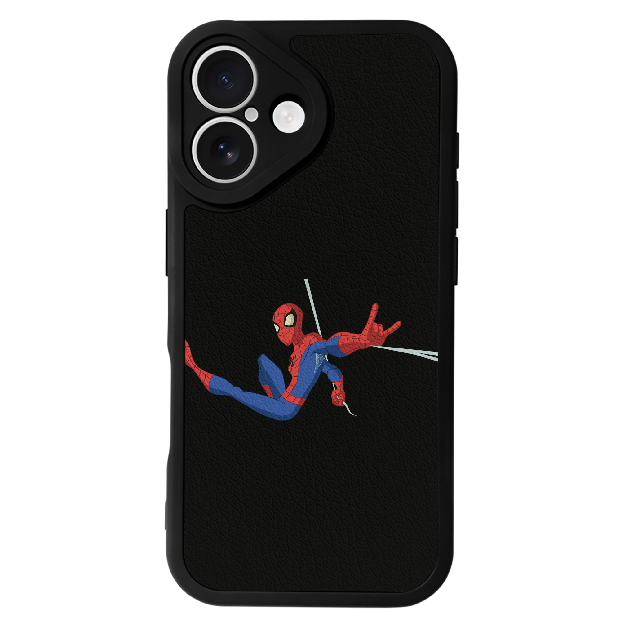 （画像用） アベンジャーズ The Avengers 【iPhone 16シリーズ対応】シリコンスマホケース（レザー調） 材質：シリコン